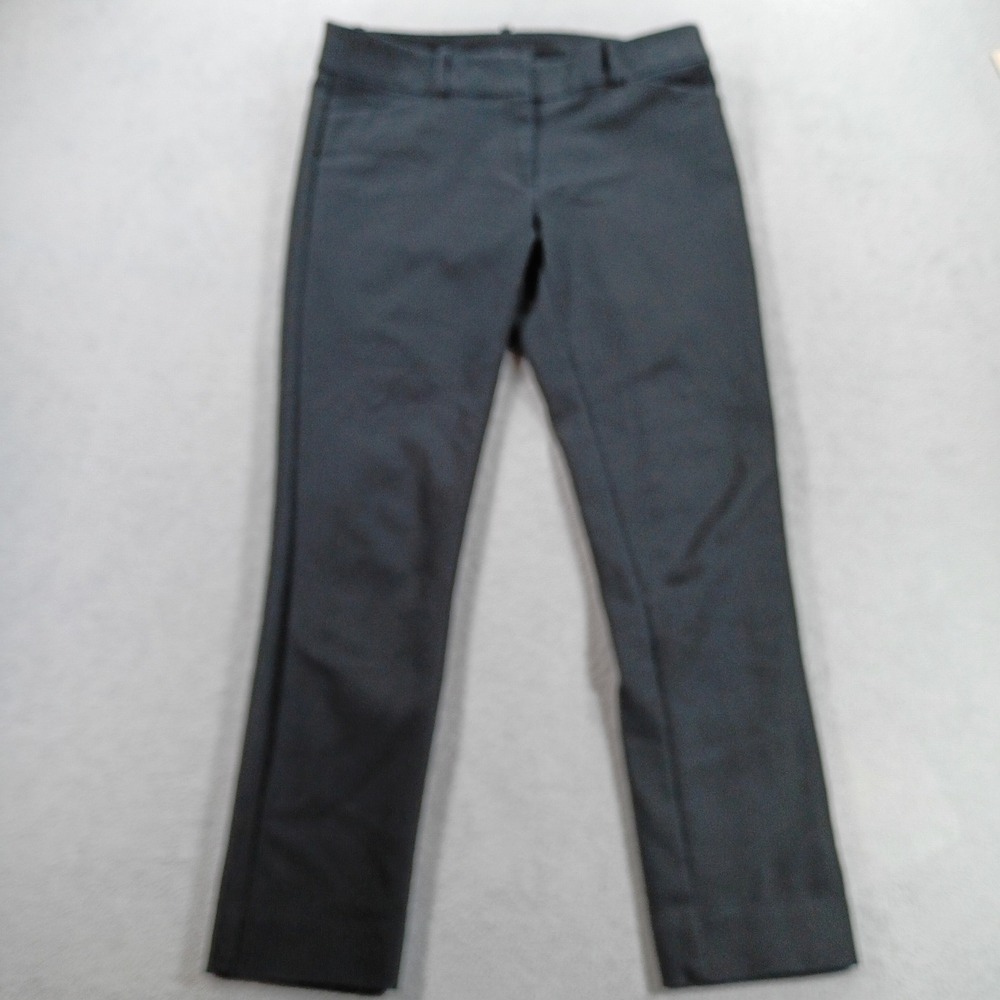 LOFT Womens Marisa Fit Trousers Black 2P Petite Dress Pants